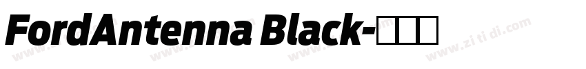 FordAntenna Black字体转换 FordAntenna Black字体转换